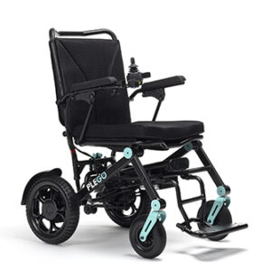 Lichtgewicht opvouwbare elektrische rolstoel Plego van Vermeiren