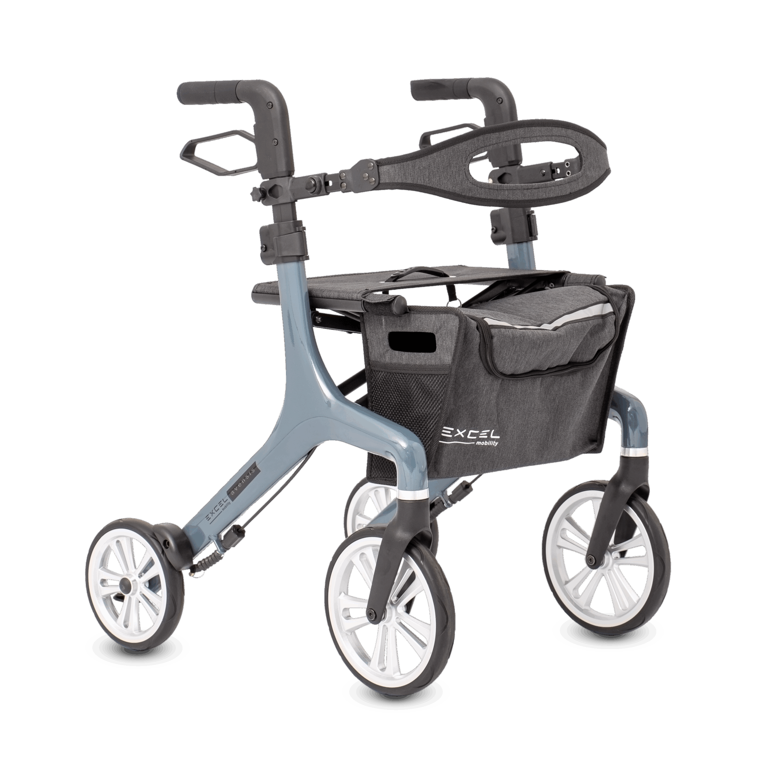 Lichtgewicht rollator Avensis thunder grey van Excel